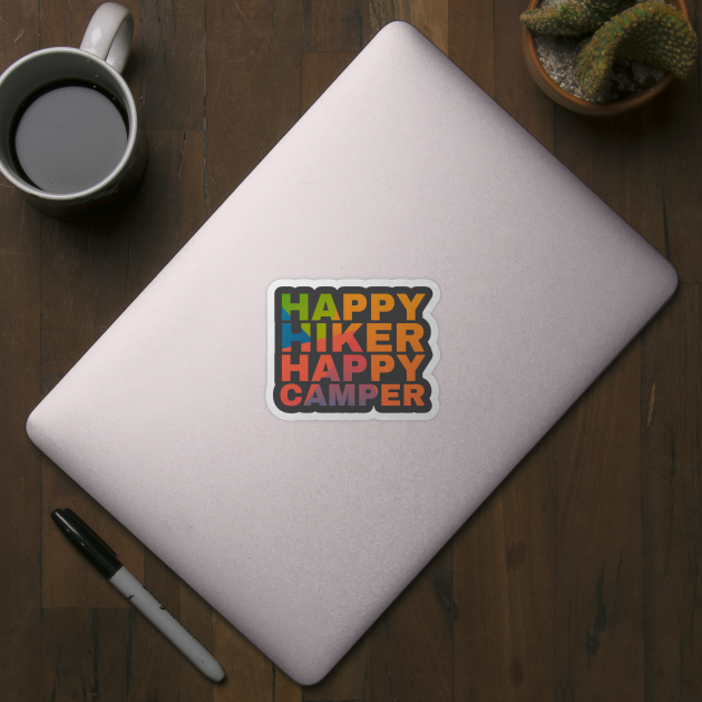 Happy Hiker Happy Camper by Camp Happy Hour